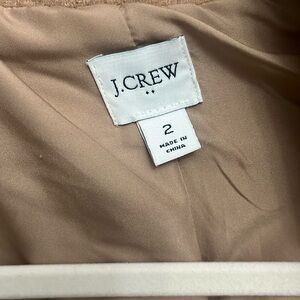 PRICE DROP ⬇️ Women’s Tan J. Crew winter peacoat -size 2